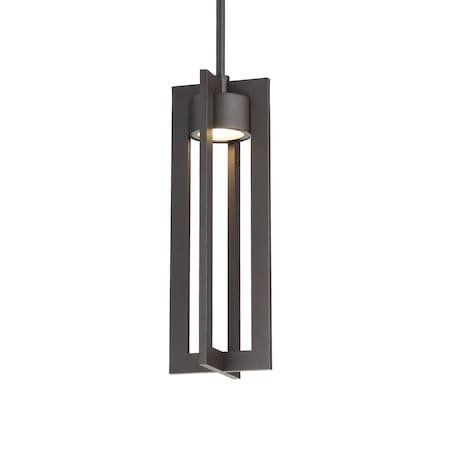 Dweled Chamber 16in LED Outdoor Pendant 3000K in Bronze PD-W486